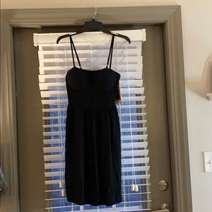 Black spring/summer dress